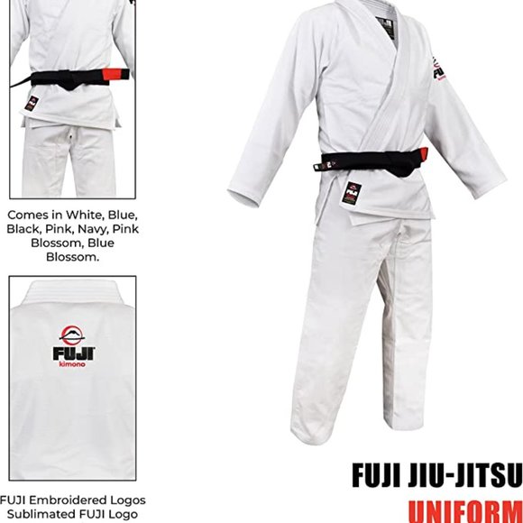 Fuji Brazilian Jiu-Jitsu Gi BJJ - White - Picture 4 of 7